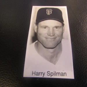 ORIGINAL - HARRY SPILMAN SAN FRANSICO GIANTS SUPER GLOSS PRESS PHOTO - VG - Picture 1 of 1