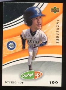 Ichiro Suzuki 2004 Upper Deck Power Up #12 Orange 100 Points Seattle Mariners - Picture 1 of 2