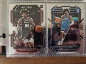 Jalen Williams Rookies - Santa Clara/Oklahoma City Thunder - 2 Karten Lot  - Bild 1 von 2