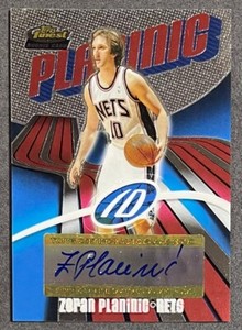 Zoran Planinic 2003-04 Topps Finest Auto SP Rookie Card #d/999🏀Brooklyn Nets🏀