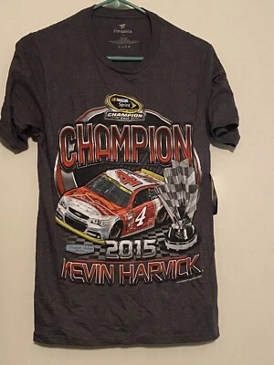 Camiseta Kevin Harvick 2XL 2015 NASCAR Sprint Cup Champion Stewart Hass RARA Foto 1 de 4