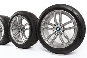Original BMW 5er G30 G31 Winterräder 18 Zoll 662 M Doppelspeiche 8093405 38322 - Bild 1 von 5