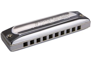 HOHNER MEISTERKLASSE 580 DIATONIC HARMONICA KEY of F - Picture 1 of 1
