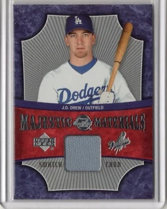 2005 Sweet Spot Majestic Materials Jersey J.D. Drew - Picture 1 of 1