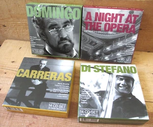 24 Complete Operas 56 CD's Huge Opera Library Set Domingo, Di Stefano, Carreras - Picture 1 of 14