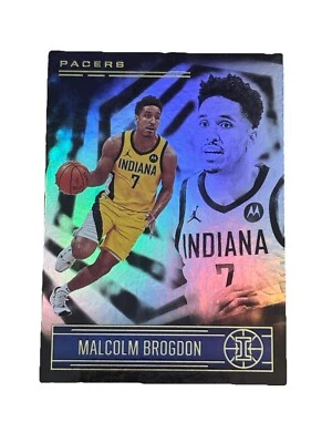 Brand New: 2020 Panini Illusions Malcolm Brogdon Indiana Pacers Trading Card - Image 1 of 2