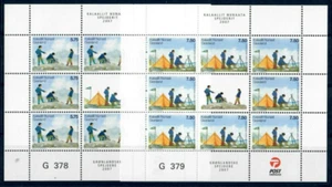 GRÜNLAND. 2007. Pfadfinder. Kleinbogen, postfrisch (SM11-12) - Bild 1 von 1
