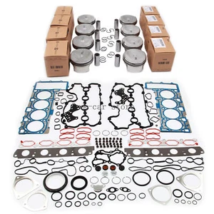 Engine Overhaul Pistons Gasket Kit 4.2T Fit For Audi A5 A6 Q7 R8 CDRA CGNA - Picture 1 of 11