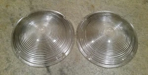 2 lentes transparentes vintage KD LS355 7" camión clásico autobús escolar caña para ratas K-D - Imagen 1 de 7