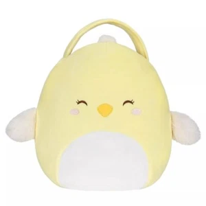Squishmallow 10" Ivanna The Chick Easter Basket Treat Pail Plush - Picture 1 of 1