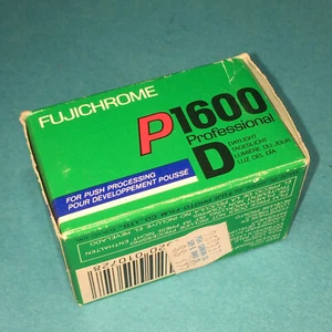 Fujichrome P1600 D RSP II 135-36 ROLL CAMERA FILM SLIDE HIGH SPEED VINTAGE FUJI - Picture 1 of 4