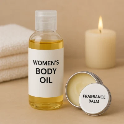 Women's Nourishing, Anytime Body Oil & Scented Balm, Self-Care Scented Oil - Image 1 of 4
