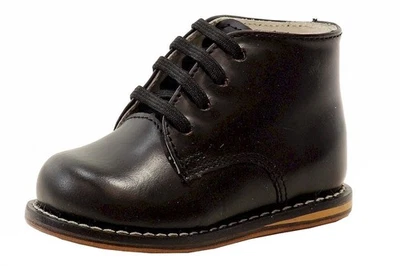 Oxfords Josmo para bebés/niños pequeños niños-niñas First Walker negros Foto 1 de 4