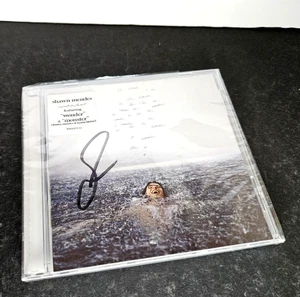 SHAWN MENDES - WONDER, 2020 Island, SIGNED Autographed CD - NEW & Sealed - Picture 1 of 6