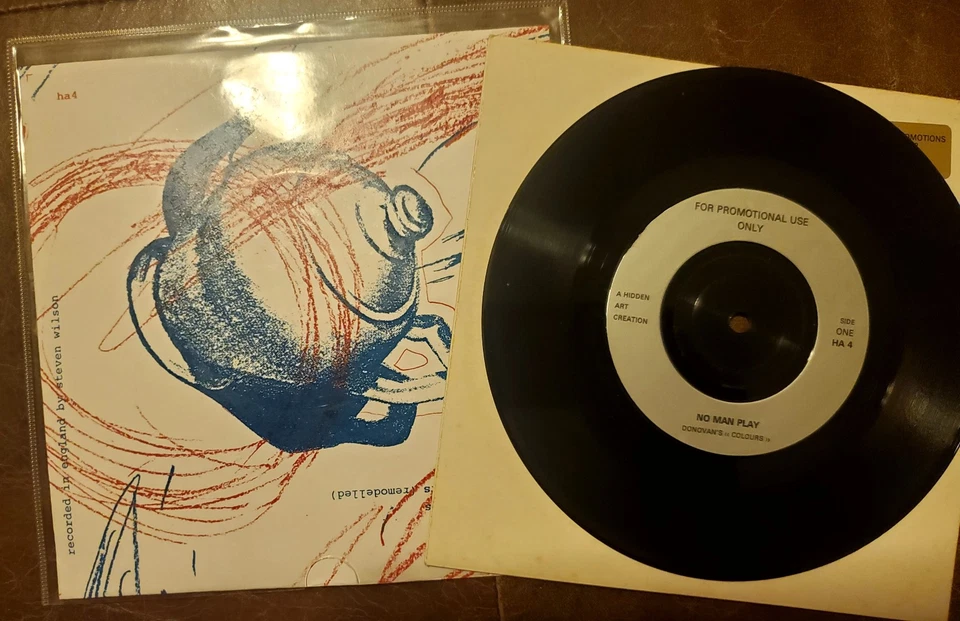 No-Man – Colours with picture sleeve 7" 1990 Porcupine Tree / Steven Wilson - Image 1 of 1