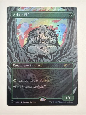 Arbor Elf (Rainbow Foil) Secret Lair Drop Foil - Image 1 of 4