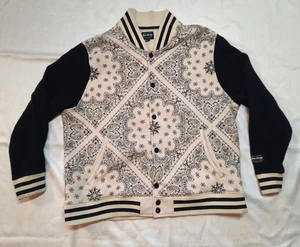 Dogg Supply by Snoop Dogg Men Varsity Jacke Sweatshirt Herren 2XL schwarz weiß - Bild 1 von 14