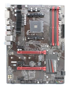 GIGABYTE GA-AB350-Gaming AMD B350 ATX Mainboard Sockel AM4 (#29301) - Afbeelding 1 van 3