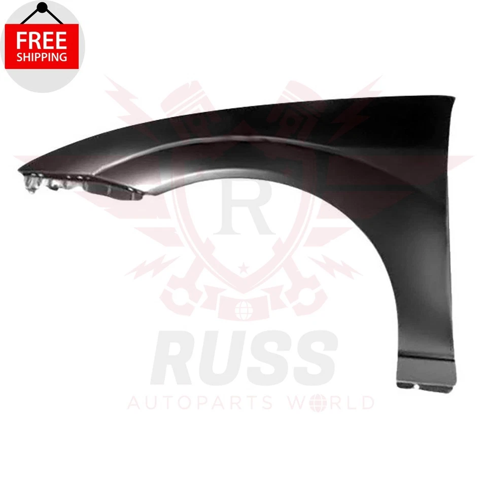 New Front Fender Driver Side Primed Steel Fits 2000-2004 Ford Focus FO1240207 - Imagem 1 de 4