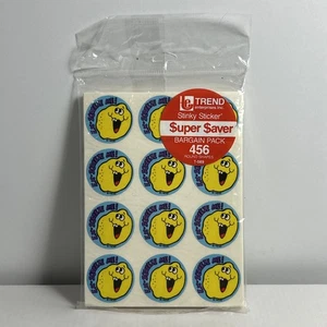 456 Vintage 1980er Trend Scratch 'N Sniff STINKENDE AUFKLEBER Neu im Paket T-089 - Bild 1 von 16