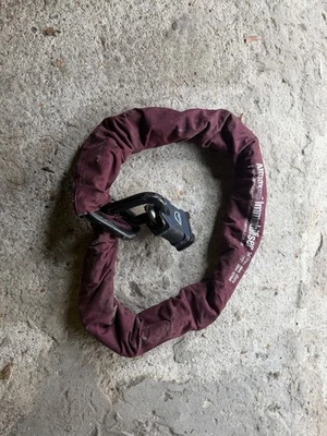 Squire SS65c and ALMAX Immobiliser Chain Motorbike Security Lock and Chain - Image 1 of 4