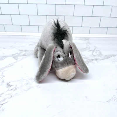 VINTAGE Disneyworld Winnie the Pooh EEYORE 10" Plush STUFFED ANIMAL TOY 1980's - Image 1 of 4