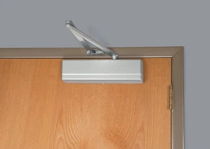SARGENT ASSA ABLOY 1431 Door Closer EN Aluminum Finish Office Warehouse Open Box - Picture 1 of 2
