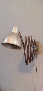 Applique Murale, Lampe Industrielle Accordéon Année 50 - Photo 1/16
