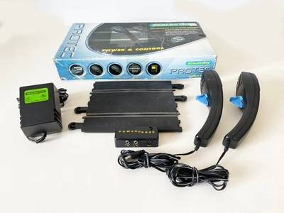 Hornby SCALEXTRIC PROTEC POWER BASE, Power Supply + 2 Controllers - Image 1 of 4
