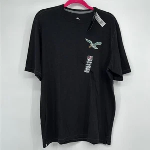 Tommy Bahama x NFL Philadelphia Eagles Camisa Grande Negra Camiseta Nueva con Etiquetas Ropa de Equipo - Imagen 1 de 6