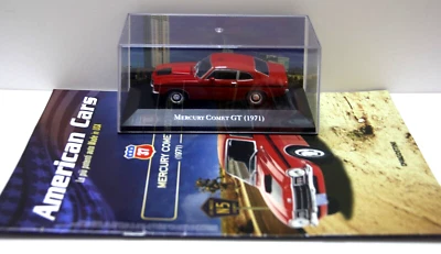 AMERICAN CARS 1:43 AUTO DIE CAST METAL MERCURY COMET GT 1971 ART N. 37 - Immagine 1 di 4