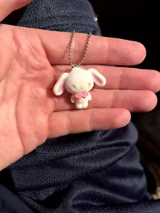 Sanrio Zucchero Coniglietti Shirousa Floccato Vintage Portachiavi Figura - Foto 1 di 2
