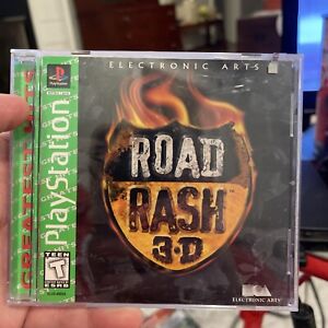 Road Rash 3D (Sony PlayStation 1, 1998) Complete CIB  Tested
