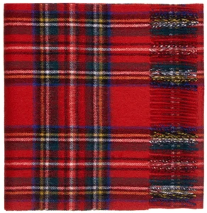 Schals 100 % Lammwolle schottisches Tartan - Bild 1 von 7