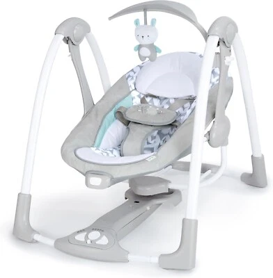 ConvertMe 2-in-1 Compact Portable Automatic Baby Swing & Infant Seat  Batter.... - image 1 of 4