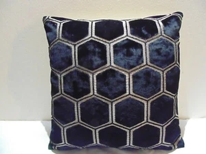 Designers Guild Fabric Manipur Noir / Black Cushion Covers - Picture 1 of 8