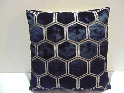 Designers Guild Fabric Manipur Noir / Black Cushion Covers - Image 1 of 4