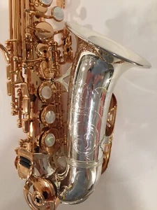 IW 601 Curved Soprano Saxophone - Silverbell, Gold Body And Keys. - Picture 1 of 9