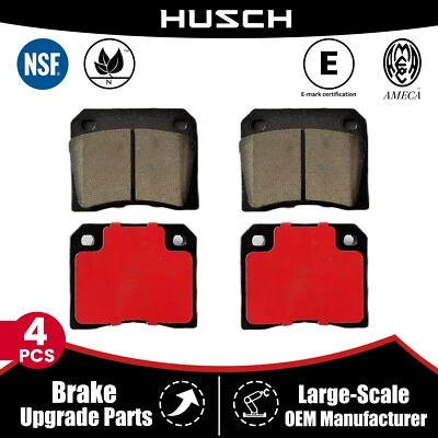 Front & Rear Carbon Fiber Ceramic Brake Pad Kit For Peugeot 404 Jaguar  XJS - Image 1 of 4