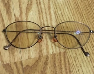 Occhiali da vista vintage Calvin Klein montatura metallo pieno CK 323 575 48▫18 140 bronzo usati in ottime condizioni - Foto 1 di 12