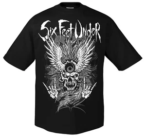 SIX FEET UNDER - Biker T-Shirt M NEU - Picture 1 of 1