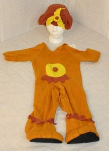 Goofy Monkey Halloween Costume Infant Size 6-12 Months Plush Body Suit & Hat - Picture 1 of 5
