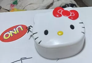HELLO KITTY Uno Game Rare Collectible Special Edition Case 2006 Sanrio Pre-Owned - Picture 1 of 3