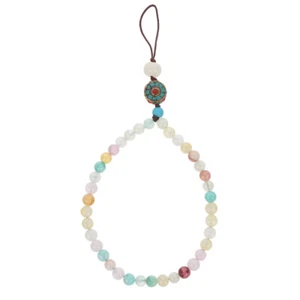 Beaded Phone Pendant Mobile Case Lanyard Beads Phone Lanyards Beaded Phone Strap - Zdjęcie 1 z 12