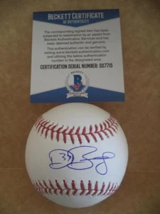 DYLAN BUNDY BALTIMORE ORIOLES SIGNED AUTOGRAPHED ML BASEBALL BECKETT D27715 - Picture 1 of 3