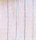 DESIGNERS GUILD Loison Moselle White Stripe Linen Italy Remnant New