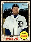 Alex Wilson 2017 Topps Heritage #63 Detroit Tigers 25620 Baseball Card