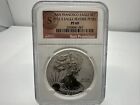 2012 S Reverse Proof Silver Eagle S $1  NGC PF 69