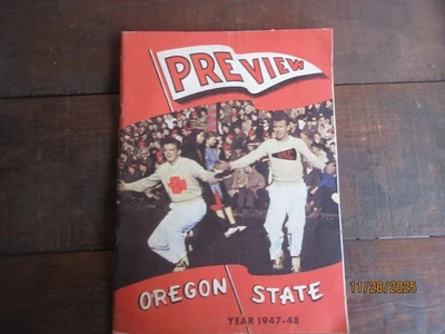 Universidad Estatal de Oregón 1947-48 una vista previa de su año escolar en Corvallis Foto 1 de 4