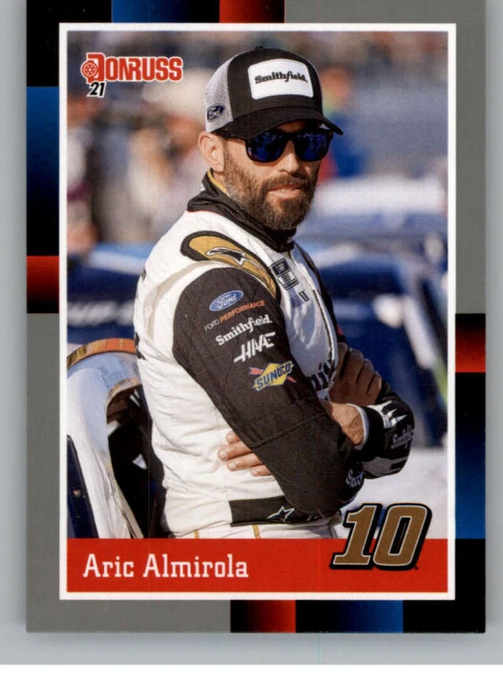 2021 Donruss NASCAR Racing Silver Parallel Trading Cards Pick From List - Image 1 of 1